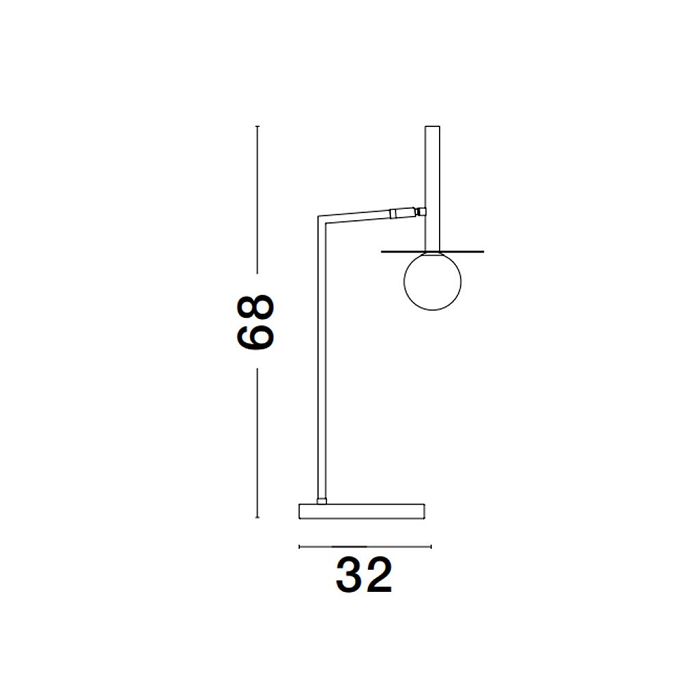 Candeeiro de Mesa PIELO