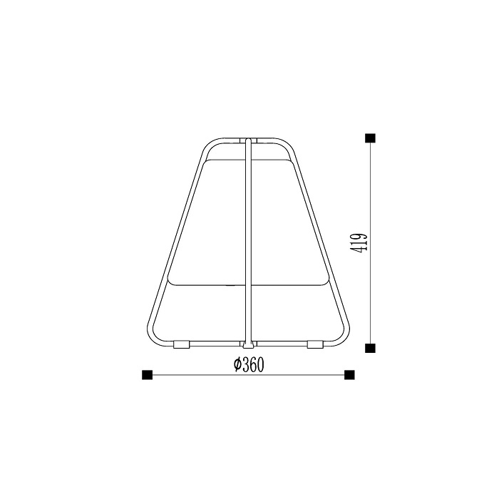 Candeeiro de Mesa PYRAMID